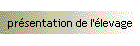 pr�sentation de l'�levage